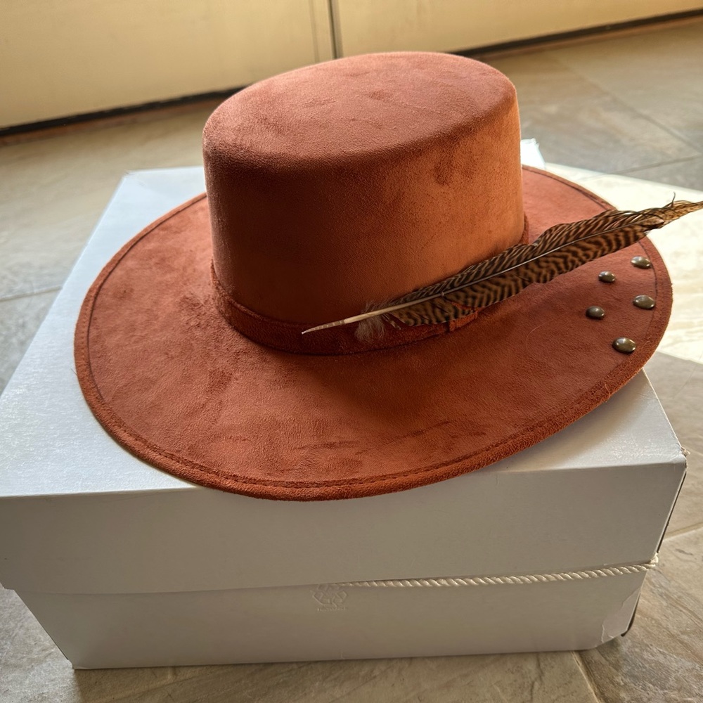 Orange hat